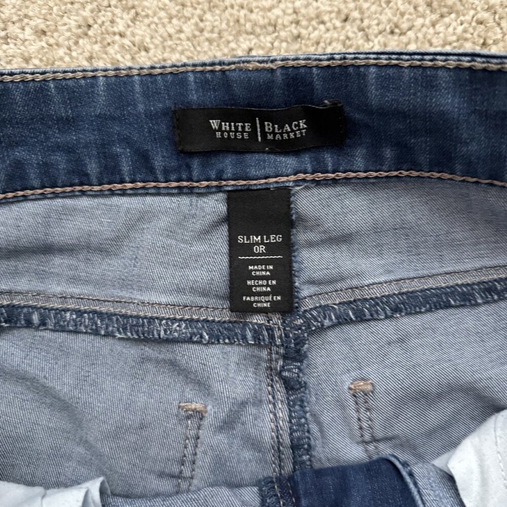 White House Black Market Jeans size 0 Regular - Picture 5 of 10